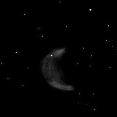  Abell 21 / Medusa-Nebel mit OIII / 90x / Feb. 2014
